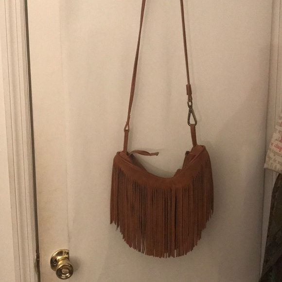 Brown Frill Purse - Picture 2 of 2